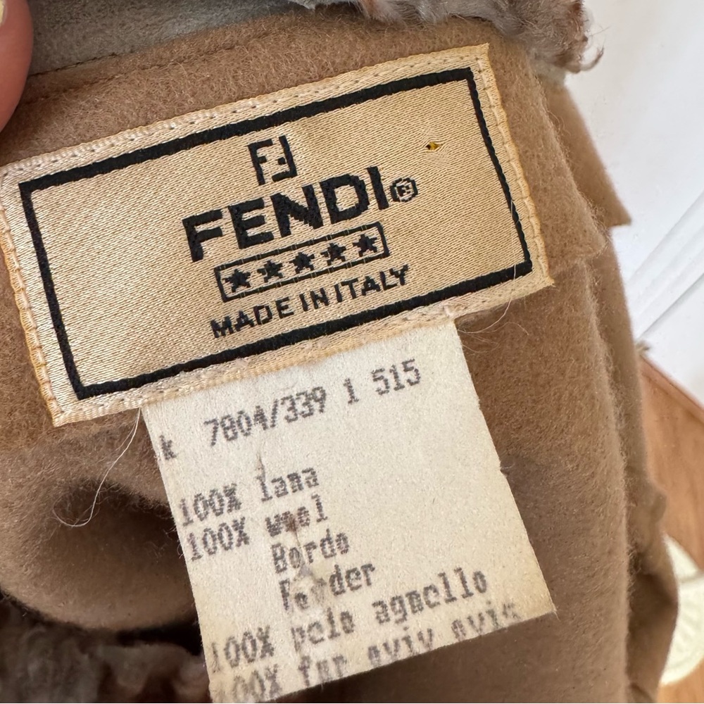 Vintage Fendi by Karl Lagerfeld 1980s Cropped Jacket - Picture 9 of 13